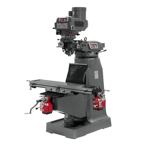 JET JT9-690008 JTM-4VS Mill With X and Y-Axis Powerfeeds
