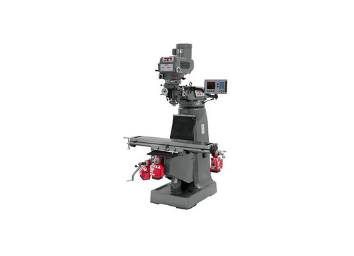 JET JT9-690141 JTM-4VS Mill With 3-Axis ACU-RITE 203 DRO (Quill) With X,Y and Z-Axis Powerfeeds