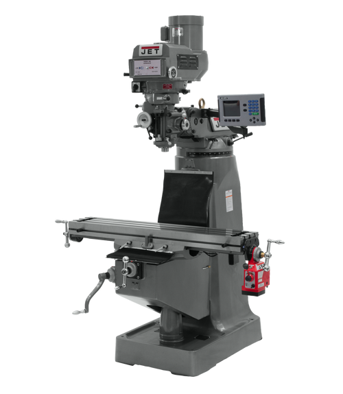 JET JT9-690179 JTM-4VS-1 Mill With ACU-RITE 203 DRO With X-Axis Powerfeed