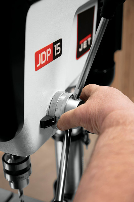 JET JT9-716250 JDP-15F, 15" Floorstanding Drill Press, 3/4HP 1PH 115V