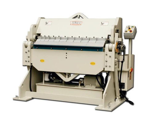 BAILEIGH BA9-1000403 Bb-4810H; 220 Volt 3 Phase Heavy Duty Hydraulic Box And Pan Brake, 4' Length, 10 Gauge Mild Steel Capacity