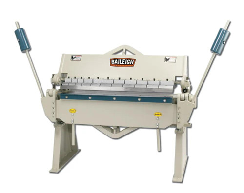 BAILEIGH BA9-1000404 Bb-4812; Heavy Duty Manually Operated Box And Pan (Finger) Brake, 4' Length, 12 Gauge Mild Steel Capacity