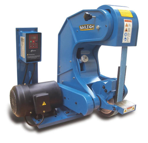 BAILEIGH BA9-1000672 Bg-260-3-220; 2" X 60" Three Wheel Variable Speed Belt Grinder 1-1/2HP, 220V Single Phase