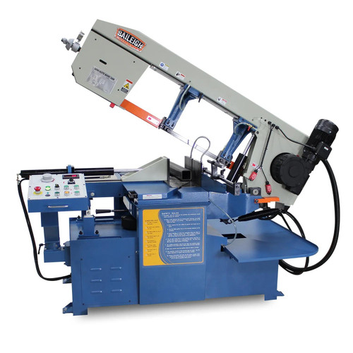 BAILEIGH BA9-1001298 Bs-20Sa-Dm; 13" Semi Automatic Variable Speed Dual Mitering Band Saw 3HP, 220V 3 Phase