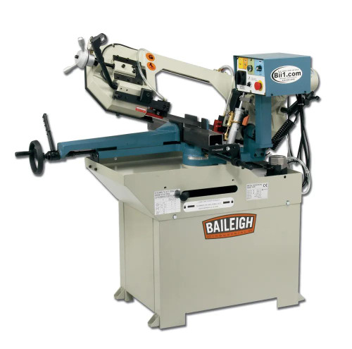 BAILEIGH BA9-1001396 Bs-250M; Metal Cutting 8.6" Geared Head Band Saw Mitering Head 2HP, 110V, Single Phase