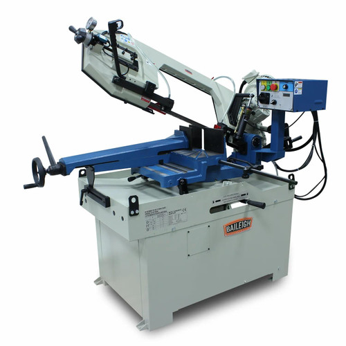 BAILEIGH BA9-1001557 Bs-350M; 10-1/2" Variable Speed Dual Mitering Bandsaw 2HP, 220 V, Single Phase