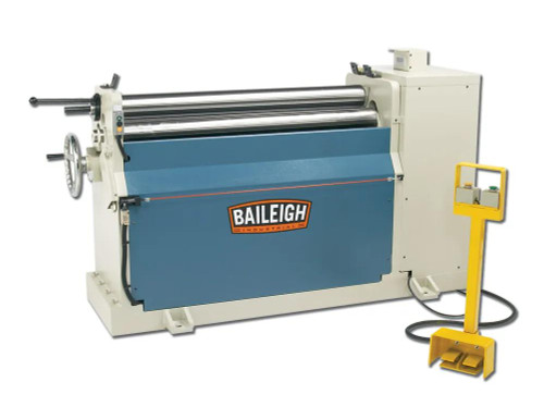 BAILEIGH BA9-1006517 Pr-409; 220V 3Phase Hydraulic Plate Roll. 4' Length 9 Gauge Mild Steel Capacity