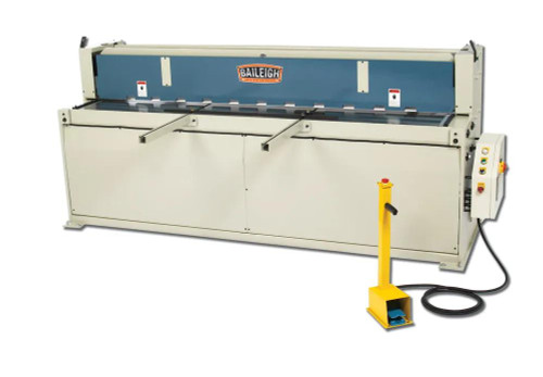BAILEIGH BA9-1007037 Sh-10010; 220V 3Phase Hydraulic Powered Shear. 100" Length 10 Gauge Mild Steel Capacity