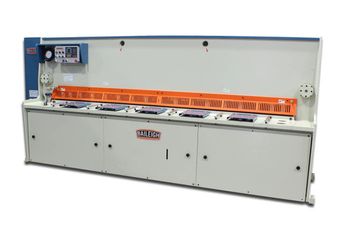 BAILEIGH BA9-1007078 Sh-120250-Hd; 220V 3Phase Heavy Duty Hydraulic Shear. 120" Length, 1/4" Mild Steel Capacity