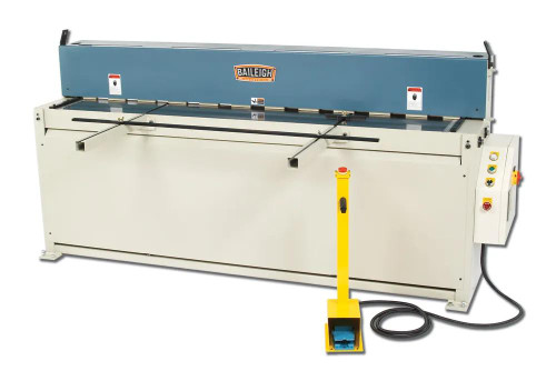 BAILEIGH BA9-1007207 Sh-8014; 220V 3Phase Hydraulic Powered Shear. 80" Length 14 Gauge Mild Steel Capacity