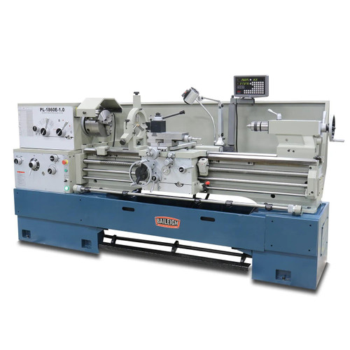 BAILEIGH BA9-1016624 Pl-1860E-1.0; 18" X 60" Geared Head Lathe With Dro 7-1/2HP, 220V 3Phase