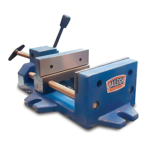 BAILEIGH BA9-1019129 Bv-6Q; Baileigh Industrial Quick Release Hd Drill Vise -6-1/4" Jaw Width, 6" Jaw Opening, 1-5/8" Jaw Height