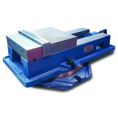 BAILEIGH BA9-1019131 Bv-8M; Baileigh Industrial Swiveling Machine/Milling Vise - 7-1/2" Jaw Width, 9" Jaw Opening
