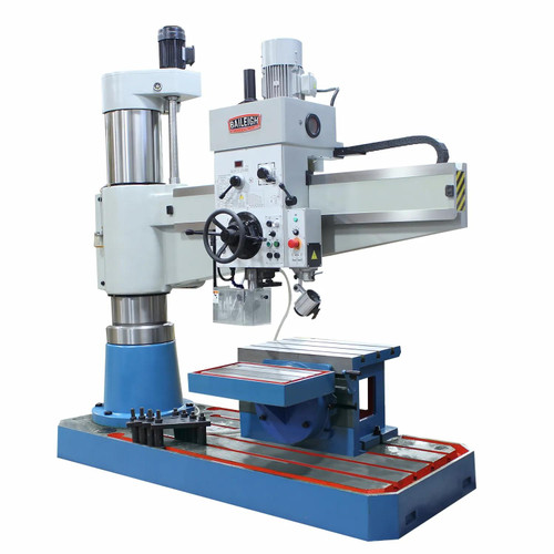 BAILEIGH BA9-1019843 Rd-1600H-Vs; 5' Hydraulic Variable Speed Radial Drill With Quick Change Tool Set And Rotary Axis 5-1/4HP,220V 3Phase