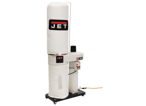JET JT9-708642BK DC-650 Dust Collector, 1HP 1PH 115/230V, 30-Micron Bag Filter Kit