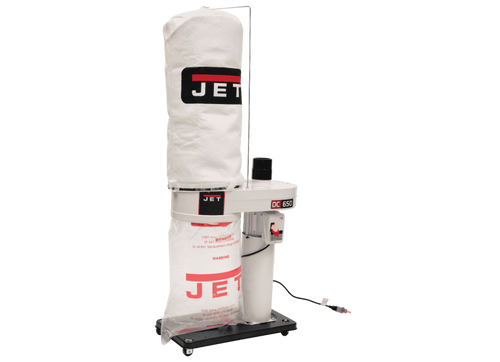 JET JT9-708642MK DC-650 Dust Collector, 1HP 1PH 115/230V, 5-Micron Bag Filter Kit