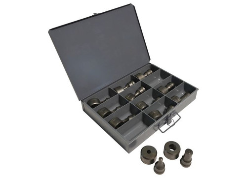 EDWARDS ED9-PD1240 12 Piece Round Metric Punch & Die Set With Storage Case