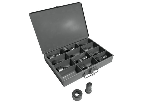 EDWARDS ED9-PD1280 12 Piece Oblong Punch & Die Set With Storage Case
