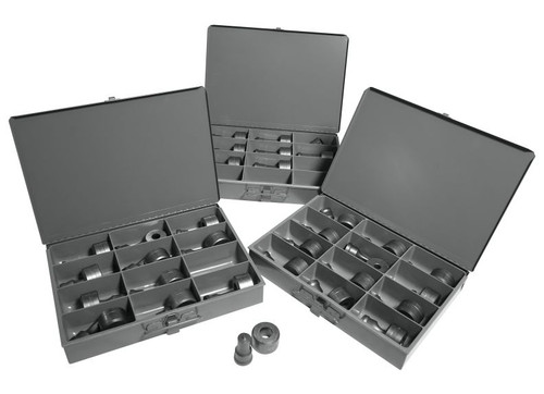 EDWARDS ED9-PD3200 32 Piece Round Punch & Die Set With Storage Cases