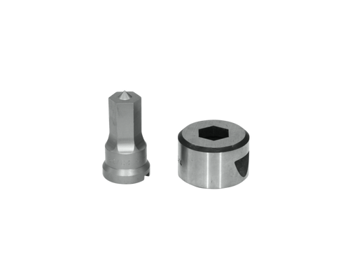 EDWARDS ED9-PDH23/32 23/32" Hex Punch & Die Set With Key-Way