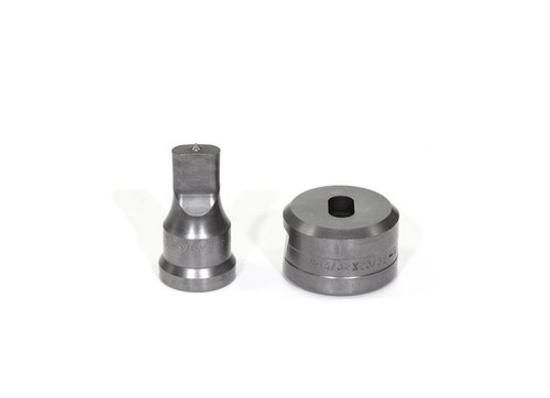 EDWARDS ED9-PDOB3/8X3/4 3/8X3/4 Oblong Punch & Die Set With Key-Way