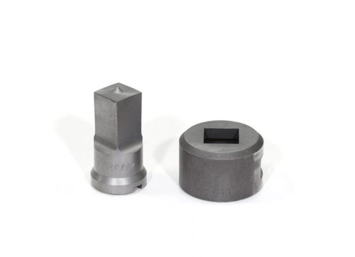 EDWARDS ED9-PDSQ23/32 23/32" Square Punch & Die Set With Key-Way