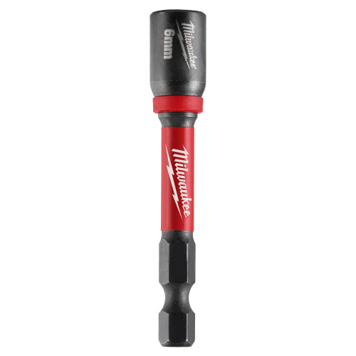Milwaukee 49-66-4606 SHOCKWAVE Impact Duty 6MM x 2-9/16" Magnetic Nut Driver BULK 10 Milwaukee 49-66-4606 SHOCKWAVE Impact Duty 6MM x 2-9/16" Magnetic Nut Driver BULK 10