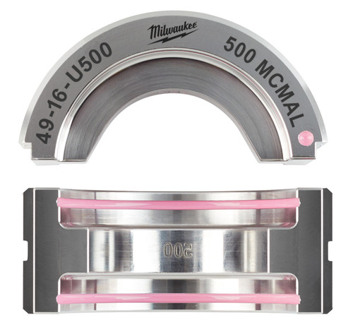 Milwaukee 49-16-U500 500 MCM Aluminum 6T U Style Die Milwaukee 49-16-U500 500 MCM Aluminum 6T U Style Die