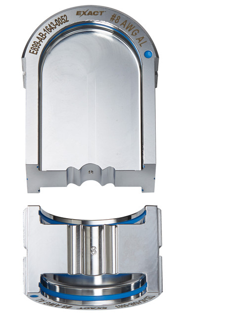 Milwaukee 49-12-U008 EXACT #8 Aluminum 12T U-Style Die Milwaukee 49-12-U008 EXACT #8 Aluminum 12T U-Style Die