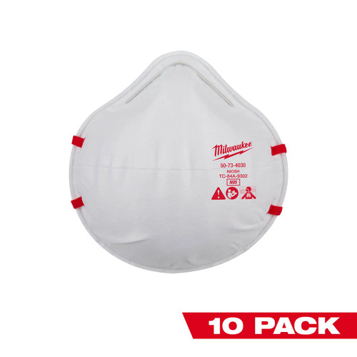 Milwaukee 48-73-4031 1PK N95 Respirator Milwaukee 48-73-4031 1PK N95 Respirator