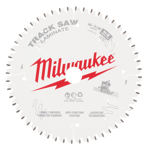 Milwaukee 48-40-0643 Milwaukee® 6-1/2 52T Laminate Track Saw Blade
