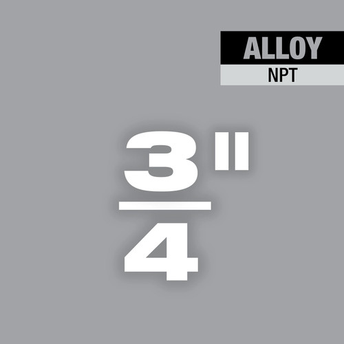 Milwaukee 48-36-1002 3/4" ALLOY NPT Portable Pipe Threading Forged Aluminum Die Head