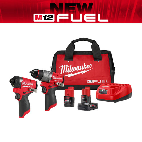 Milwaukee 3497-22 M12 FUEL 2-Tool Combo Kit