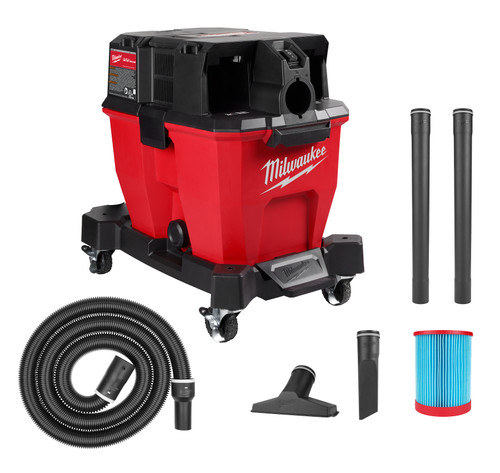 Milwaukee 0920-20 M18 FUEL 9 Gallon Dual-Battery Wet/Dry Vacuum Milwaukee 0920-20 M18 FUEL 9 Gallon Dual-Battery Wet/Dry Vacuum