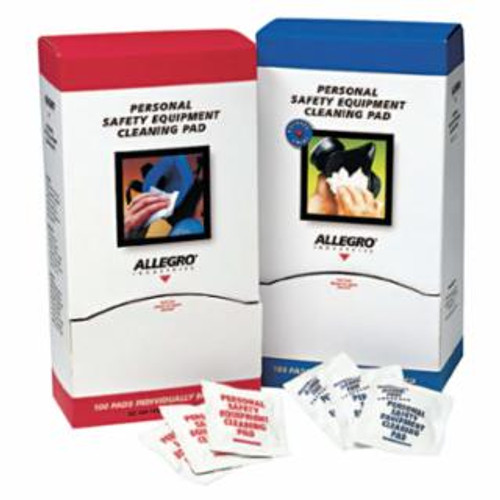 ALLEGRO RESPIRATOR ALCOHOL WIPES- BIG ONES 8"X11"