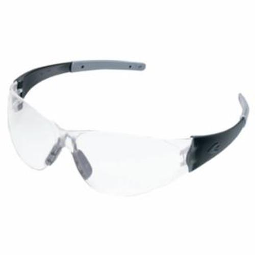 MCR SAFETY CHECKMATE SAFETY GLASSESSMOKE TEMPLE CLEAR LENS