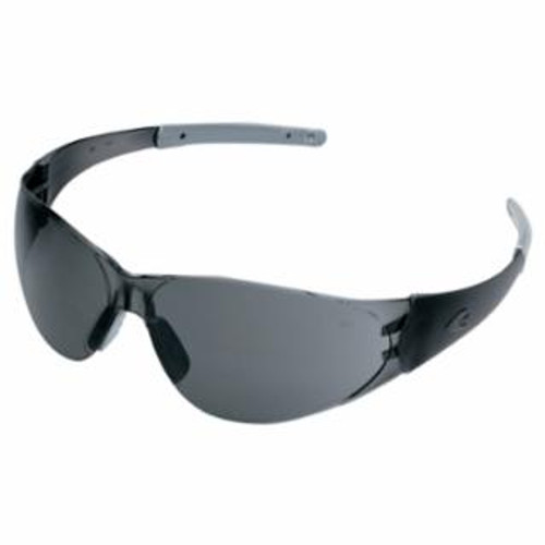 MCR SAFETY CHECKMATE SAFETY GLASSESSMOKE TEMPLE GREY LENS