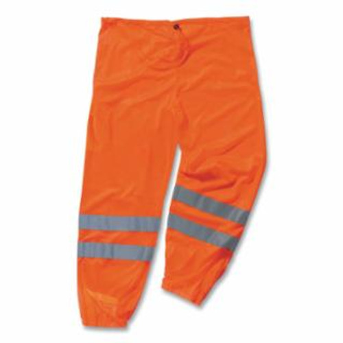 ERGODYNE GLOWEAR 8910 CLASS E PANTS ORANGE L/XL