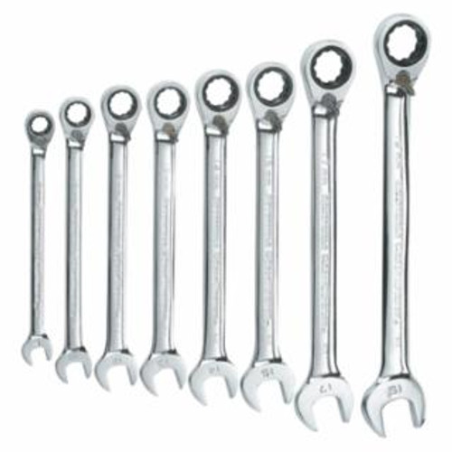 8PC REV COMB RATCH MM