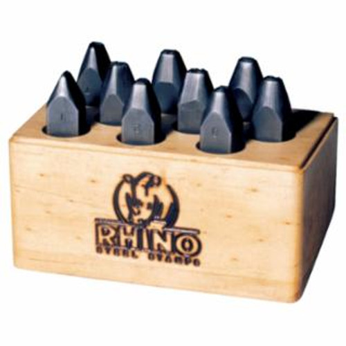 C.H. HANSON 1/8" RHINO NUMBER SET 1/2"X1/2"X3-1/2"