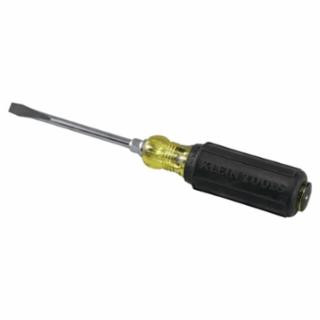 Klein Tools 602-4 1/4-Inch Keystone Screwdriver, 4-Inch Round Shank