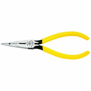 Klein Tools 71980 Telephone Work Pliers, Needle-Nose Side-Cutters, Type L1, 6-1/2-Inch