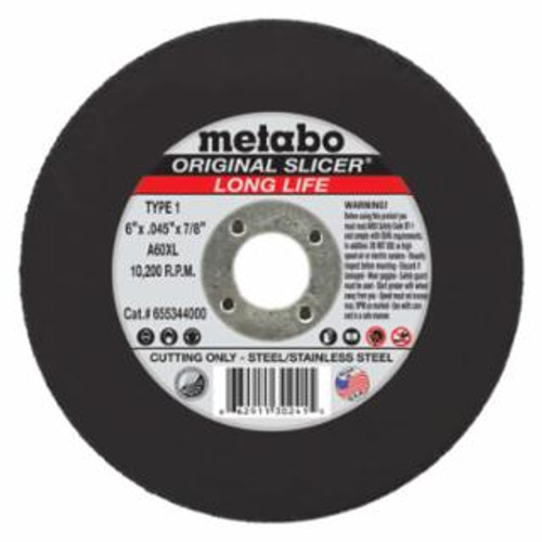 METABO 6" X 045 X 7/8" CUTTINGWHEEL