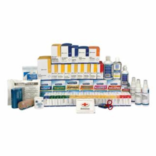 FIRST AID ONLY 5 SHELF CLASS B+  REFILL  WITH MEDS