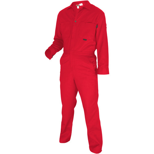 MCR SAFETY CONTRACTOR FR COVERALL RED 50T