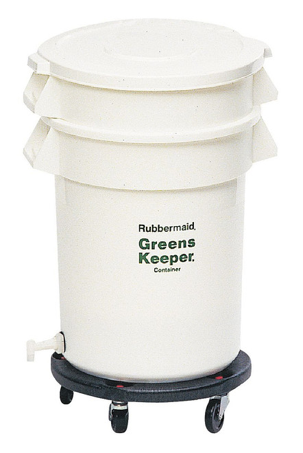 RUBBERMAID COMMERCIAL 20-GAL BRUTE GREENSKEEPER CONTAINER W