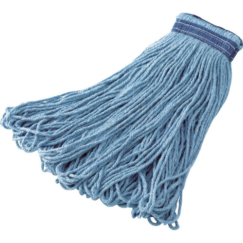 RUBBERMAID COMMERCIAL 24-OZ. ALL-PRO BLUE BLEND MOP HEAD