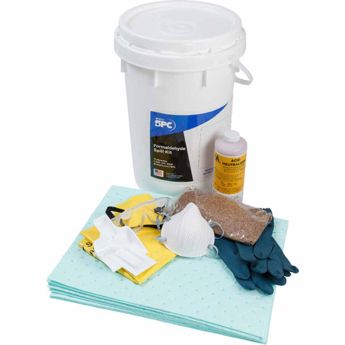 BRADY SPECIALTY SPILL KIT - FORMALDEHYDE  6.5 GALLON