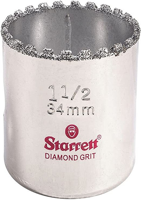 L.S. Starrett 12874 Kd0112-N 1-1/2" Diamondhol E Saw