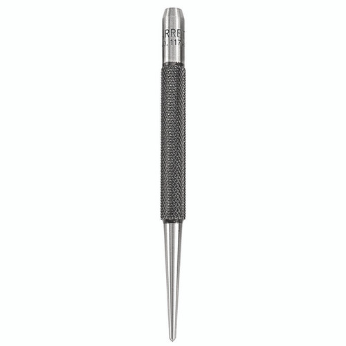 L.S. STARRETT CENTER PUNCH 4"L  5/64"POINT DIAMETER